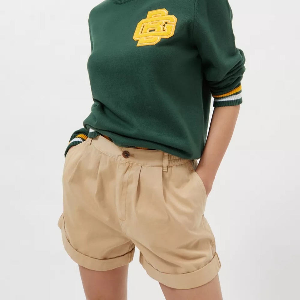 UO High-Waisted Chino Shorts (NWT)